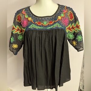 Women’s Top/Blouse, Medium, Peasant/Boho, Cottagecore, by Free Generation
